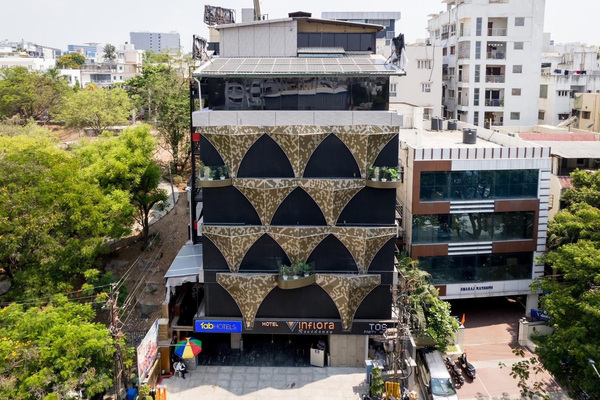 Oriva Vinflora Residency - Nr Lv Prasad Hospital, Banjara Hills Otel Haydarabad Dış mekan fotoğraf